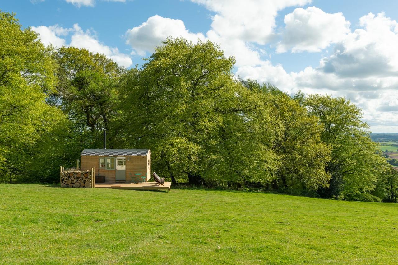 Tilbury Shepherd Huts With Hot Tubs Plus Holiday Cottages West Bagborough 外观 照片